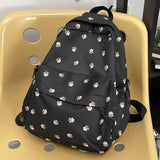 Floral Prints Mini Backpack for Girls Teens School Travel Rucksack