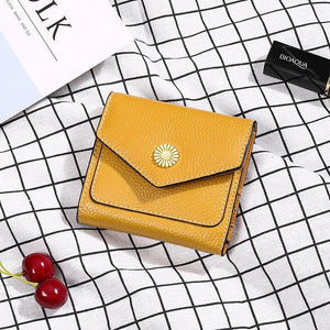 RFID Anti Theft Women's Leather Wallet