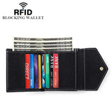RFID Anti Theft Women's Leather Wallet
