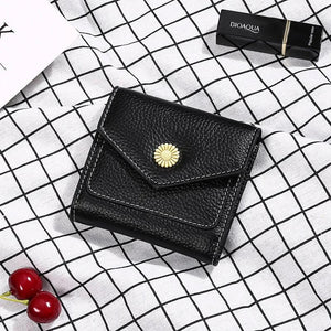 RFID Anti Theft Women's Leather Wallet