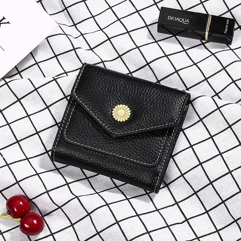 RFID Anti Theft Women's Leather Wallet