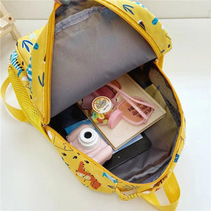 Dino Kids School Bag Kindergarten Backpack 3-8 Years Old Baby Schoolbag