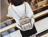Mini Sequins Girls Backpack Sweet Girl Shoulder Bag High PU Leather Women Bag