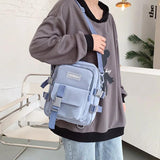 Qiaoduo Mini Canvas Backpack for Women Anti-theft Shoulder Bag