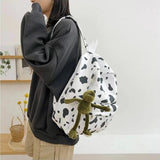 Large-capacity Camo Backpack Women Oxford Street Wear Bag