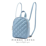 Rhombus Lattice Small Backpack for Women