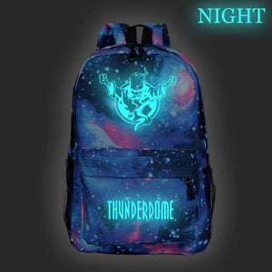 Thunderdome Luminous Backpack Boys Girls School Backpack