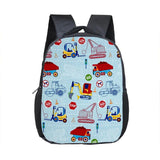 12 Inch Cartoon Truck Bus Backpack for Kids