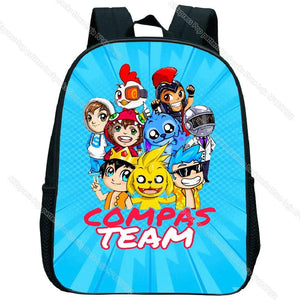 12 Inch Mikecrack Los Compa Backpack Compadretes Kids School Bag