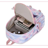 Graffiti Print Backpack for Students - School Bag