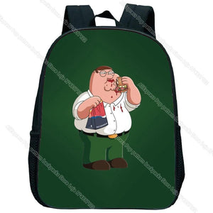 Family Guy Backpack Kids Peter Bag Kindergarten Backpacks Boys Girls Rucksack