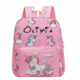 Embroidered Kids Cartoon Schoolbag Personalized Backpack