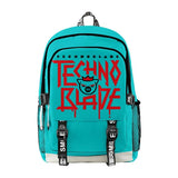Technoblade Merch Backpack SchoolBags Large Capacity Students Schoolbag