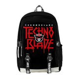 Technoblade Merch Backpack SchoolBags Large Capacity Students Schoolbag