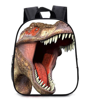 13 Inch Cartoon Dinosaur Kids Backpack Kindergarten School Bag