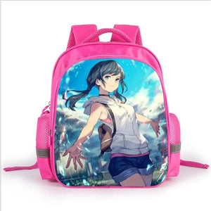 Children of the Weather Cartoon Backpack - Lightweight Schoolbag