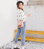 2 PCS Womens Mini Backpack Casual Shoulder Bag Mobile Phone Purse Small Bag