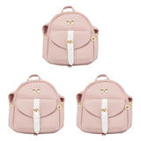 3X Mini Backpack Small Diagonal Bag Leather Bow Ladies Wallet