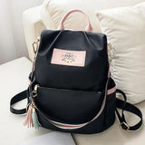 Oxford Female Student Schoolbag Large-capacity Backpack