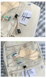 Casual Girl School Backpack Large Capacity Women Bags Waterproof Book Backpack