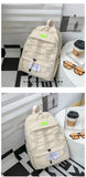 Casual Girl School Backpack Large Capacity Women Bags Waterproof Book Backpack