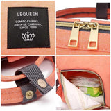 Diaper Bag Women Multifunctional Nappy Baby Care Travel Backpack