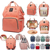 Diaper Bag Women Multifunctional Nappy Baby Care Travel Backpack
