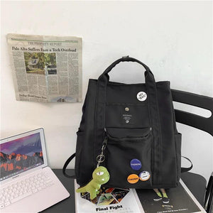 Dazzling Unisex Backpack Female School Bags College Book Lady Laptop Backpack