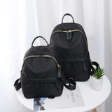 Oxford Women's Anti-theft Backpack Solid School Bag