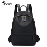 Oxford Women's Anti-theft Backpack Solid School Bag