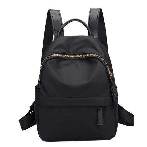 Oxford Women's Anti-theft Backpack Solid School Bag