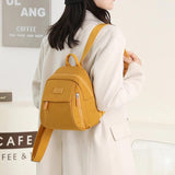 Mini Waterproof Nylon Backpack for Women