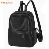 PU Backpack Large Capacity Teen School Bags Waterproof Rucksack Travel