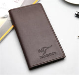 Men's Leather Long Purse Handbag