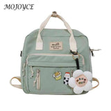 Women Patchwork Travel Preppy Handbags Multi-Function Shoulder Bag