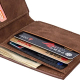 Men's Bifold Casual Style Wallet Short Small Clutch Purse