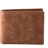Men's Bifold Casual Style Wallet Short Small Clutch Purse