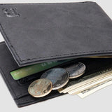 Men's Bifold Casual Style Wallet Short Small Clutch Purse