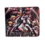 Anime Ainz Ooal Wallet PU Leather Purse Short Wallet Cosplay Gift