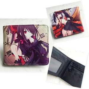 Anime DATE A LIVE Kurumi Wallet Cosplay Short Wallet Gift