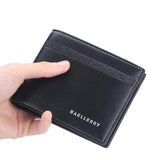 Men's Short Wallet Multi-card Embossed Business Wallet