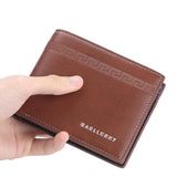 Men's Short Wallet Multi-card Embossed Business Wallet