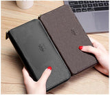 Men's Leather Wallet Clutch Bag Man Purse Carteira Masculina Couro