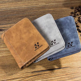Slim PU Leather Men's Wallet Billfold Card Holder