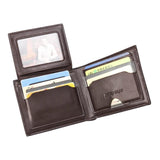 Men's Short Embossed Wallet Multi-card Wallet