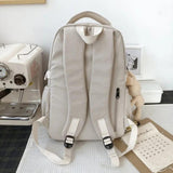 Waterproof Nylon Women Backpack Japanese Schoolbag