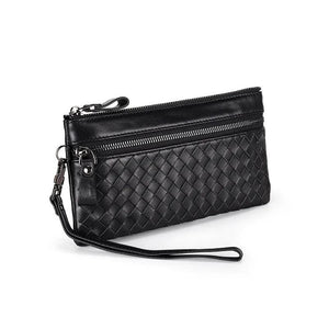 RFID Wallet Women Mobile Phone Long Wallet Cow Leather Female Purse