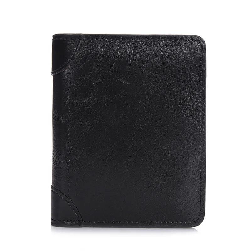 Men's Short Wallets High Quality Leather Clutch