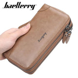 Men Long Purse Men Wallets Men Clutch Wallets Business Large Capacity High Male