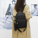Women Nylon School Bag Lady Large Capacity Travel Handbags